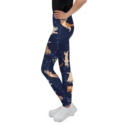 Blush, Pants & Jumpsuits, Fun Galaxy Cat Leggings