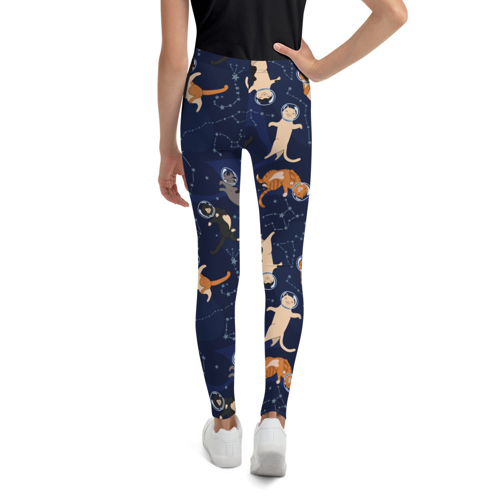 Cute Kids Yoga Pant Leggings: Rainclouds Love Lollipops. The MoMeMans®