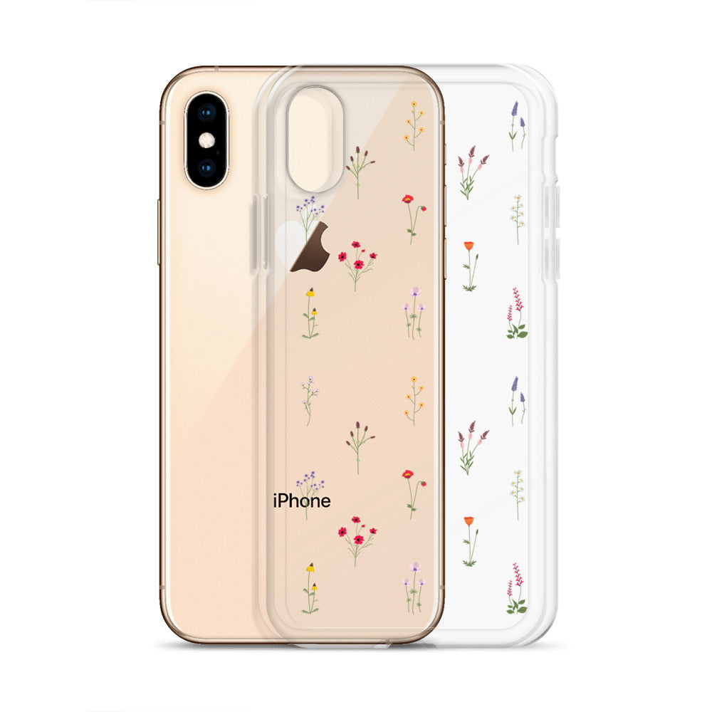  Clear Flower Phone Cases for iPhone 11 12 13 14 Pro